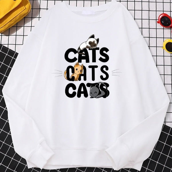 Autumn And Winter Hoodie Round Neck